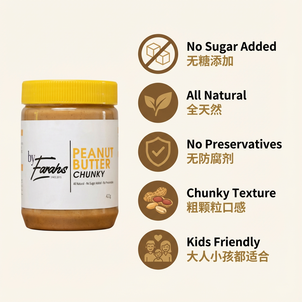 Chunky 花生酱